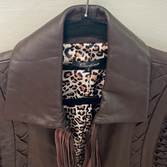 Cortina fringe leather jacket - Picture 6 of 13
